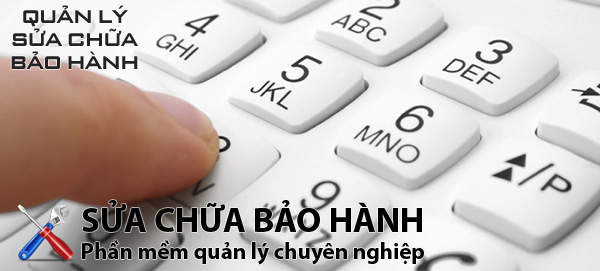 Phần mềm Quản lý Sửa chữa chuyên nghiệp